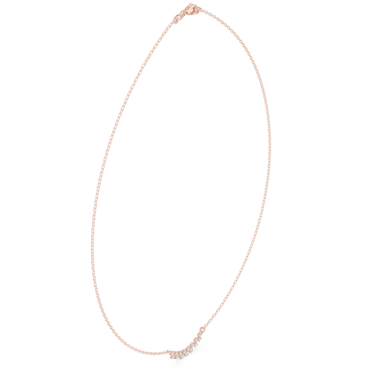 Petite Drop Necklace — SBWN-032 — digital design render