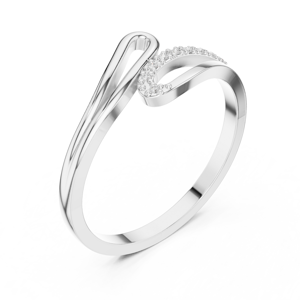 LH-1840 — supplied ring render | Finish: Rhodium | source DDLR-476