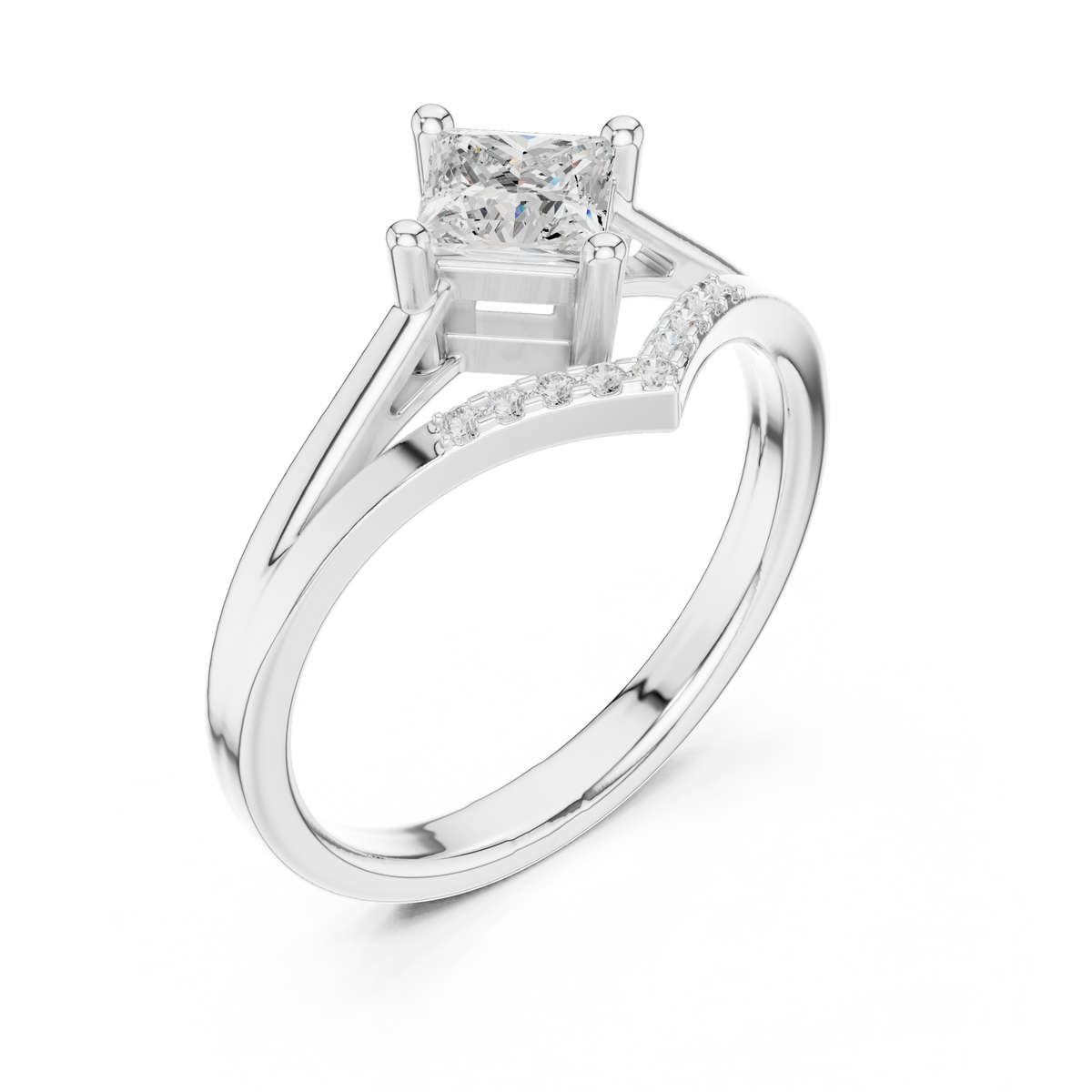 LH-1841 — supplied ring render | Finish: Rhodium | source DDLR-477