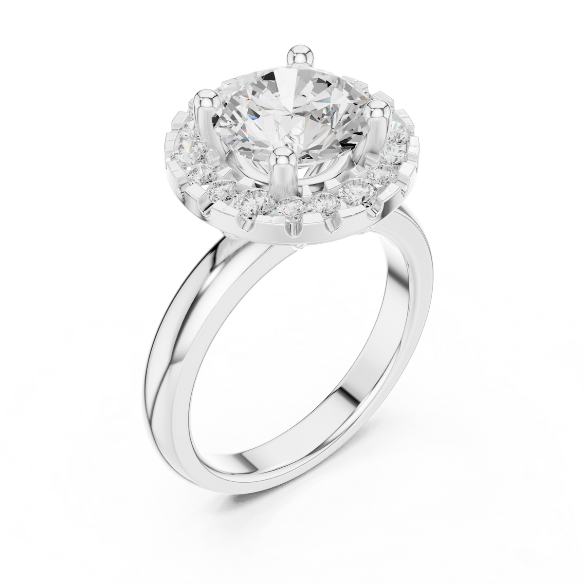 LH-1860 — supplied ring render | Finish: Rhodium | source DDLR-333