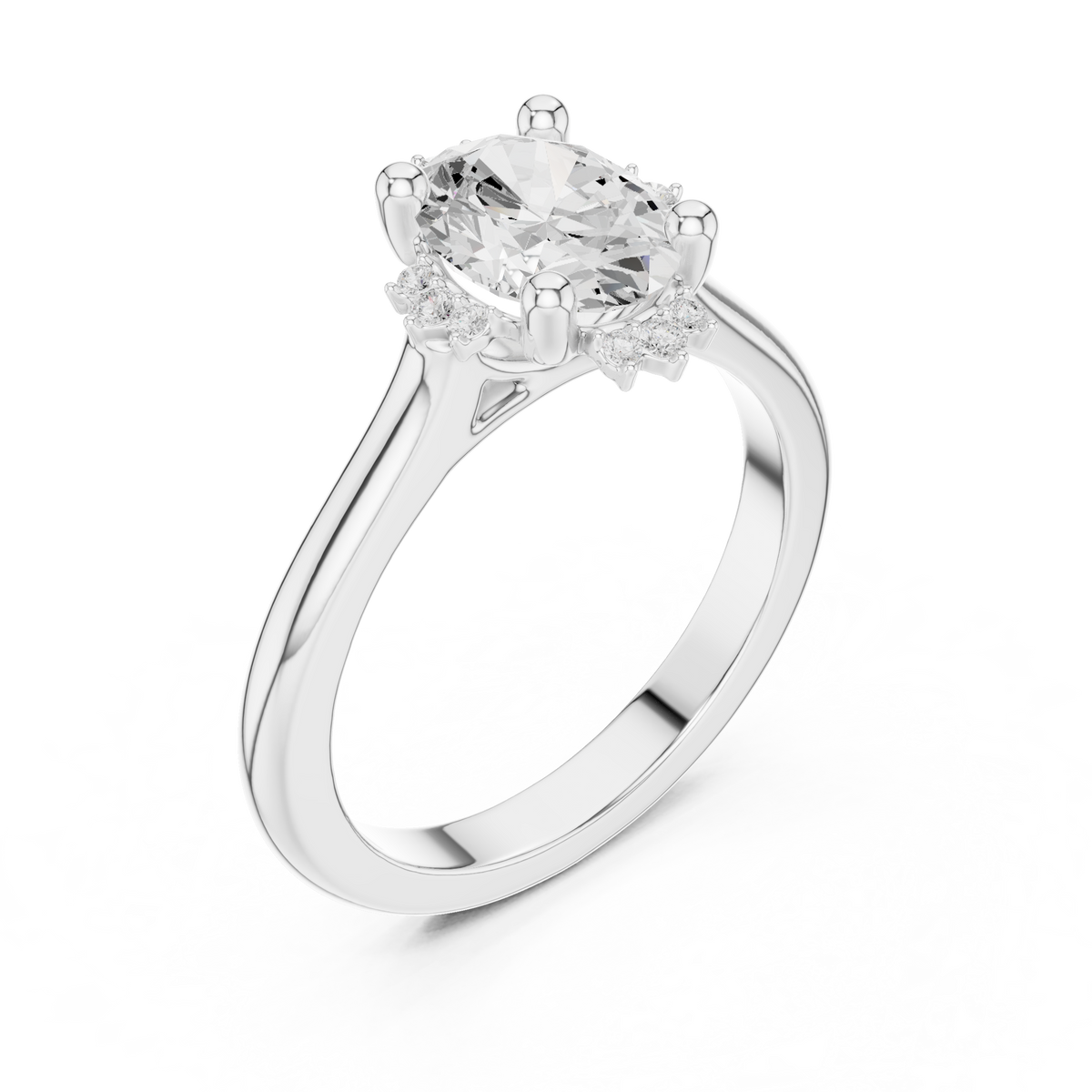 LH-1863 — supplied ring render | Finish: Rhodium | source DDLR-336