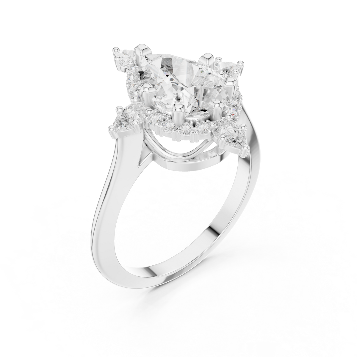 LH-1864 — supplied ring render | Finish: Rhodium | source DDLR-337