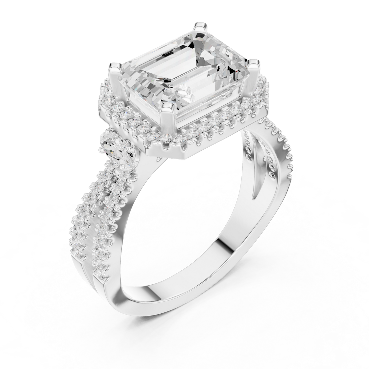 LH-1866 — supplied ring render | Finish: Rhodium | source DDLR-339