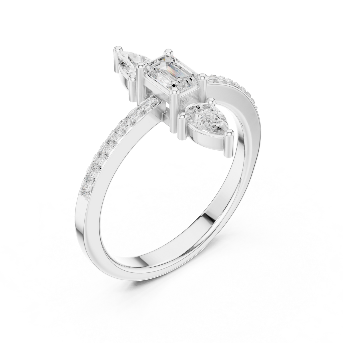 LH-1876 — supplied ring render | Finish: Rhodium | source DDLR-529