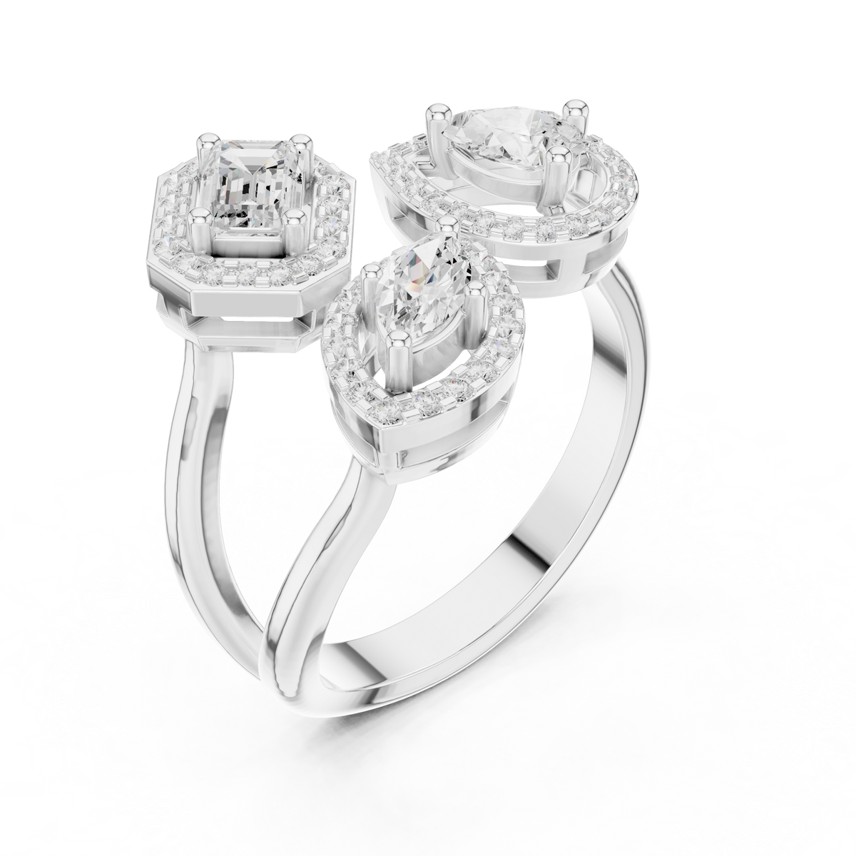 LH-1877 — supplied ring render | Finish: Rhodium | source DDLR-530