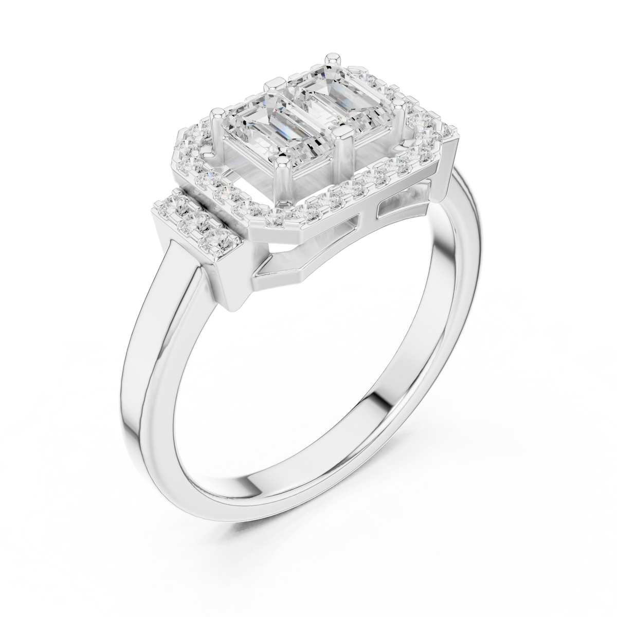 LH-1881 — supplied ring render | Finish: Rhodium | source DDLR-534