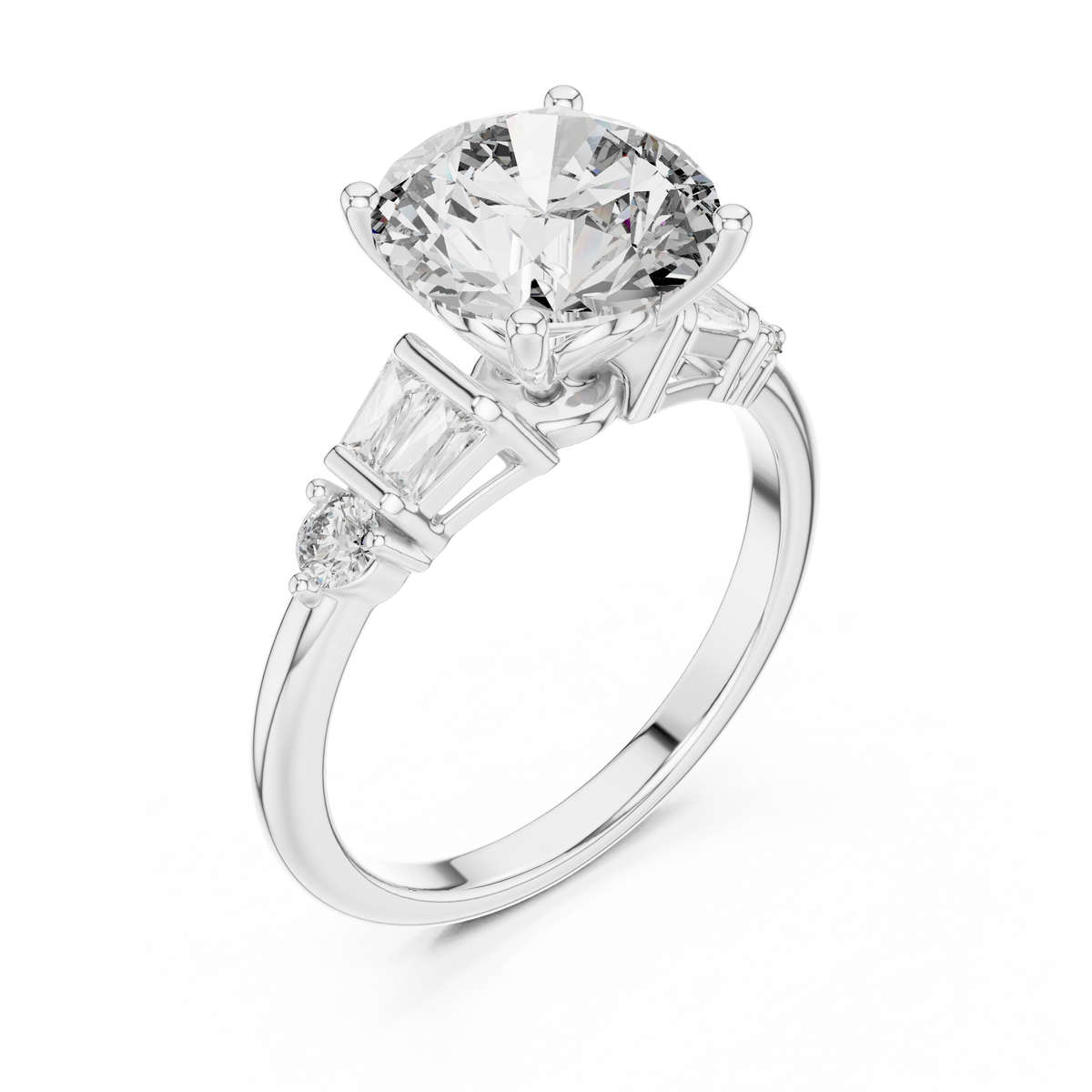 LH-1907 — supplied ring render | Finish: Rhodium | source DDLR-157