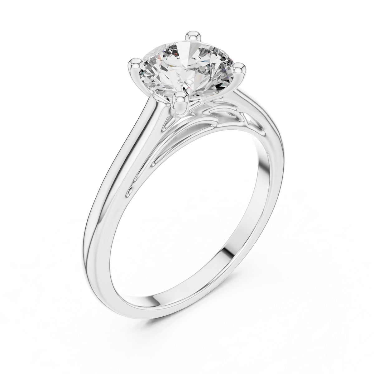 LH-1909 — supplied ring render | Finish: Rhodium | source DDLR-159