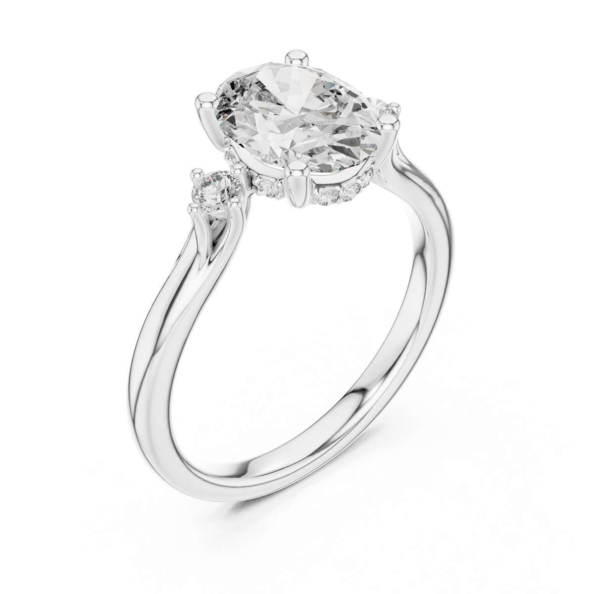 LH-1914 — supplied ring render | Finish: Rhodium | source DDLR-164