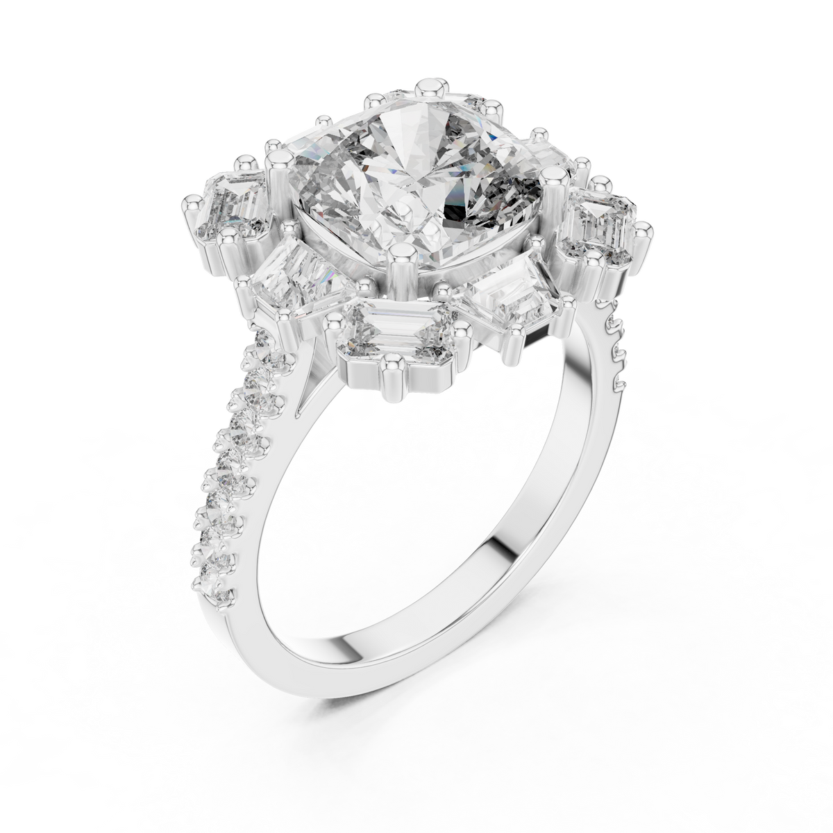 LH-1929 — supplied ring render | Finish: Rhodium | source DDLR-179