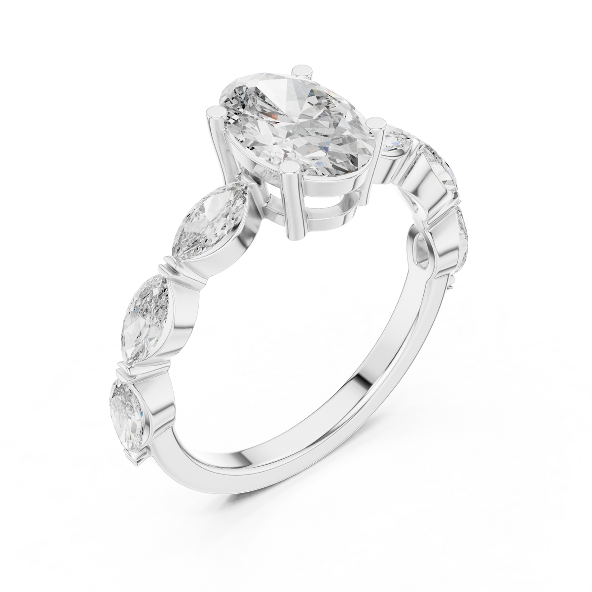 LH-1930 — supplied ring render | Finish: Rhodium | source DDLR-180