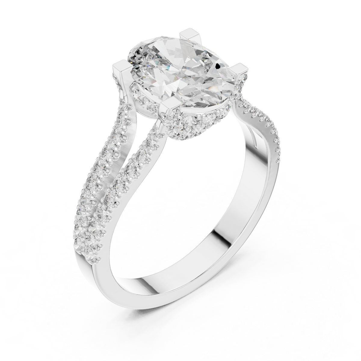 LH-1933 — supplied ring render | Finish: Rhodium | source DDLR-183