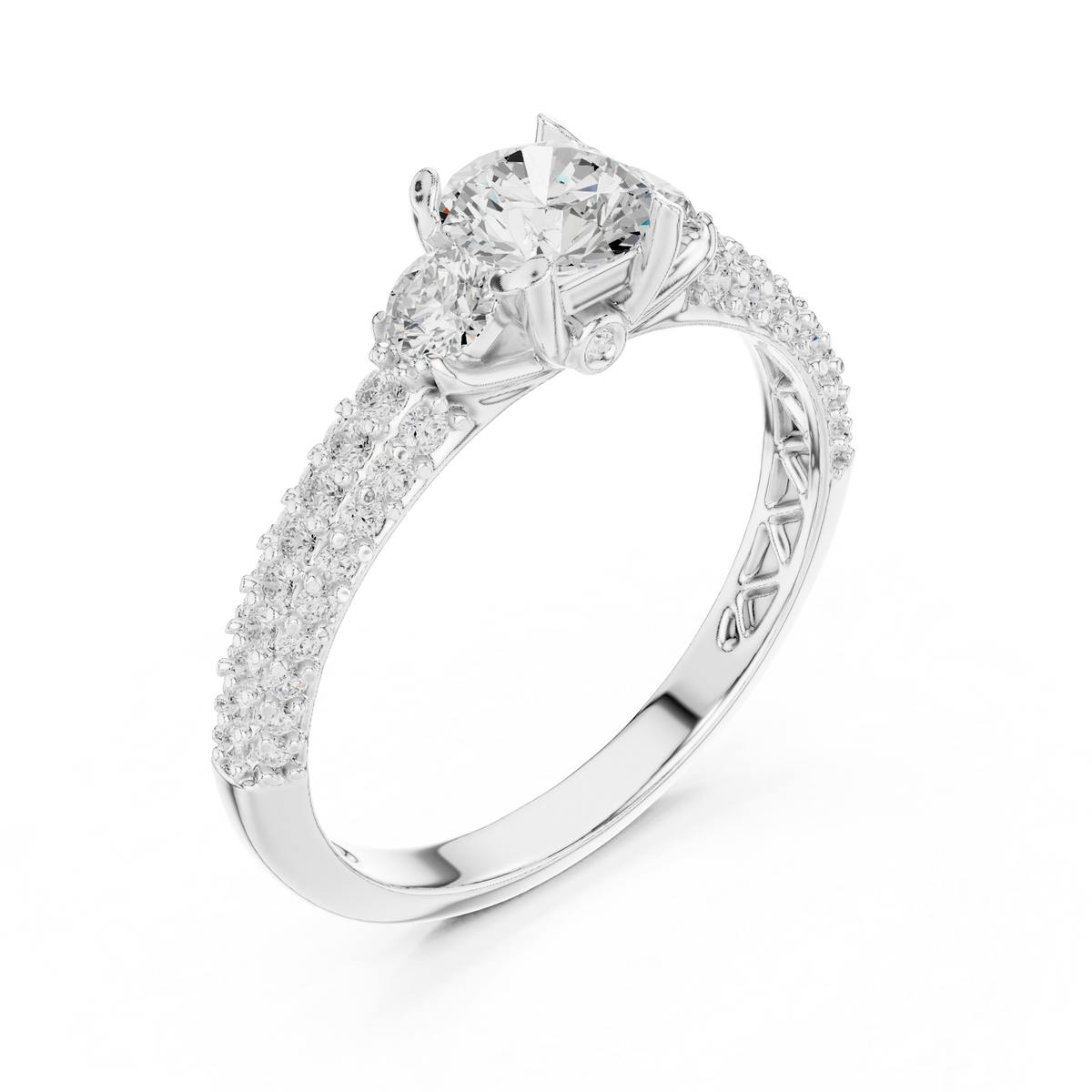 LH-1951 — supplied ring render | Finish: Rhodium | source LR-0329