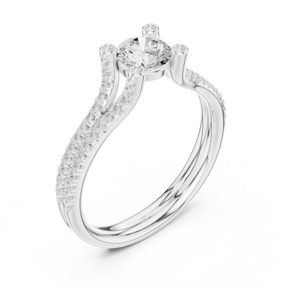 LH-1961 — supplied ring render | Finish: Rhodium | source LR-0343