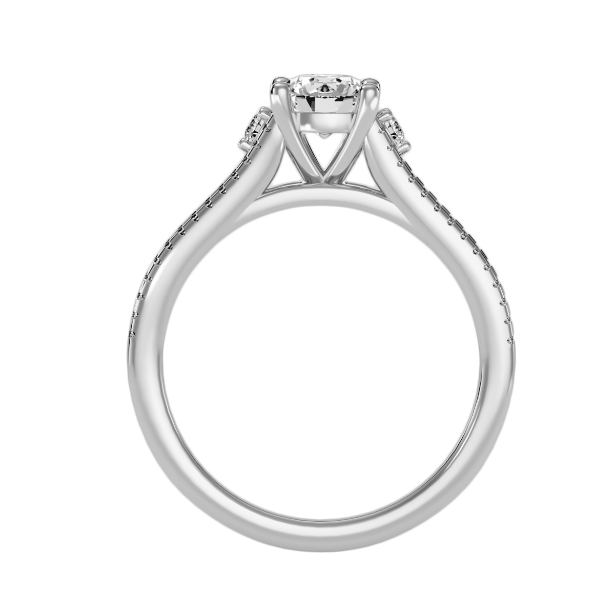 LH-207 · Ring Design | Finish: white 