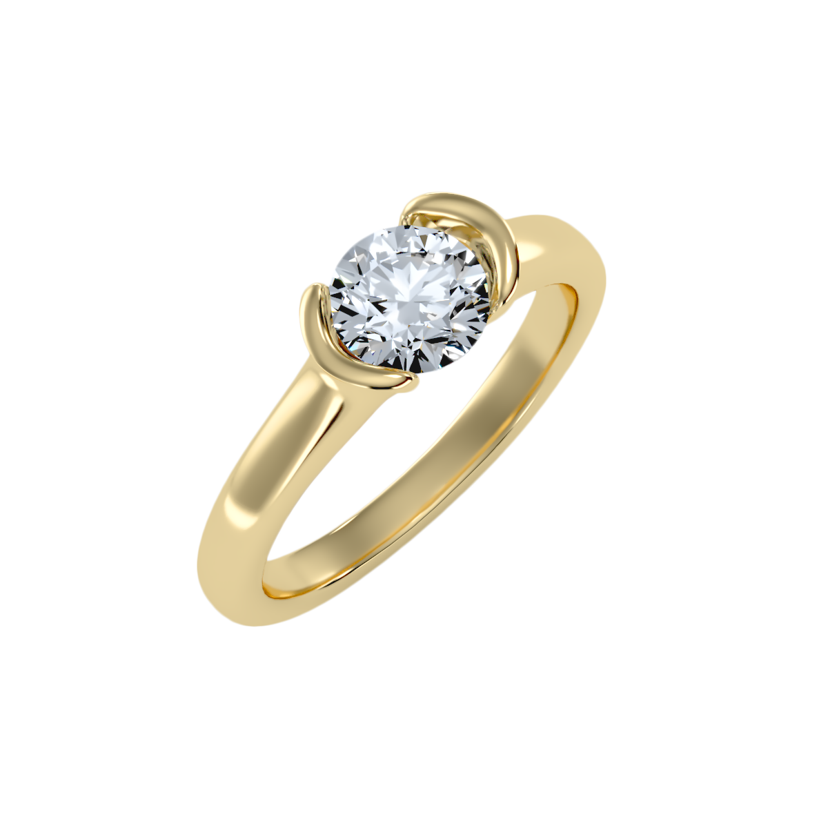 LH-288 — digital ring design render, view 1