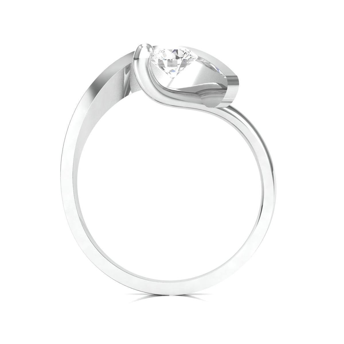 LH-318 — digital ring design render, view 1