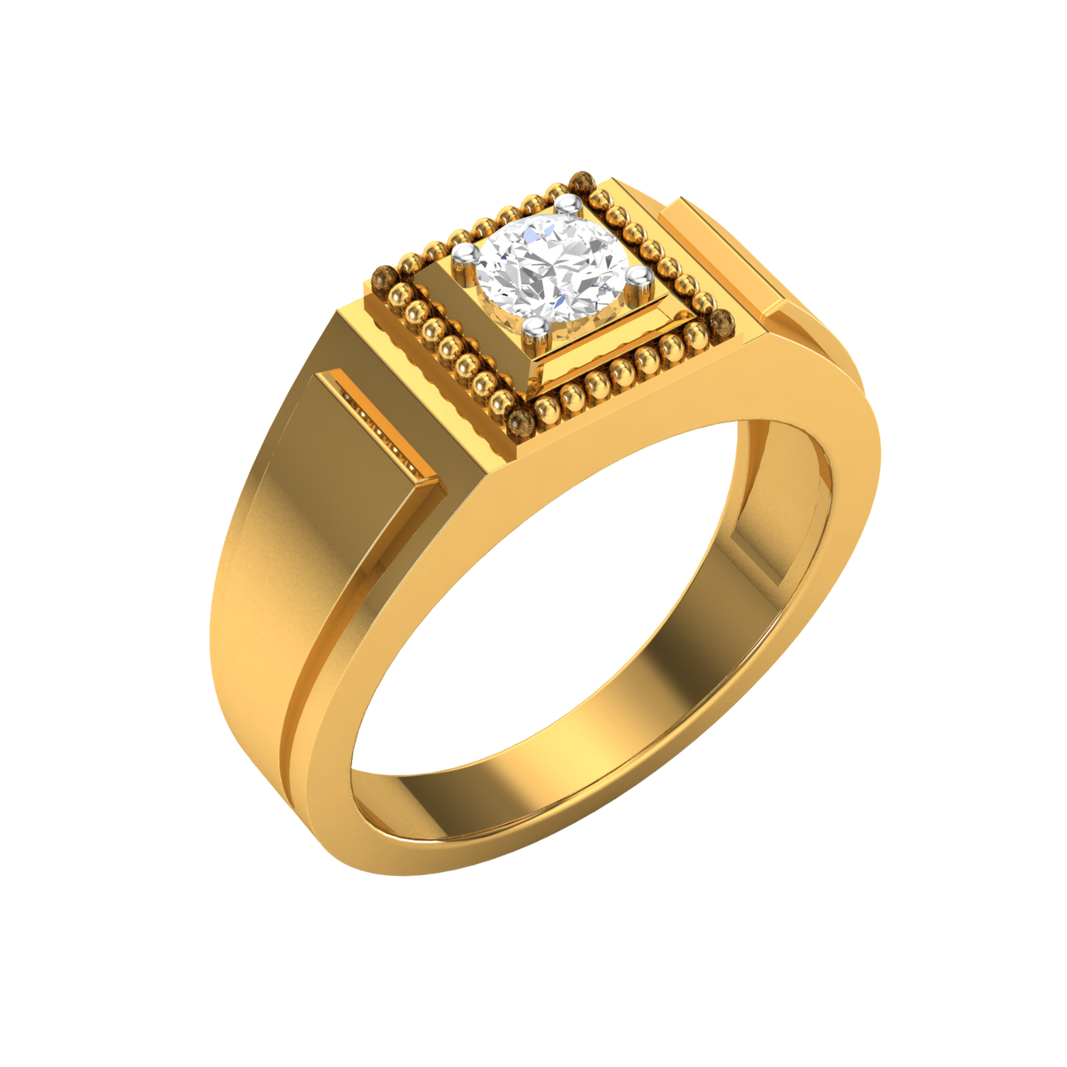 LH-322 — digital ring design render, view 1
