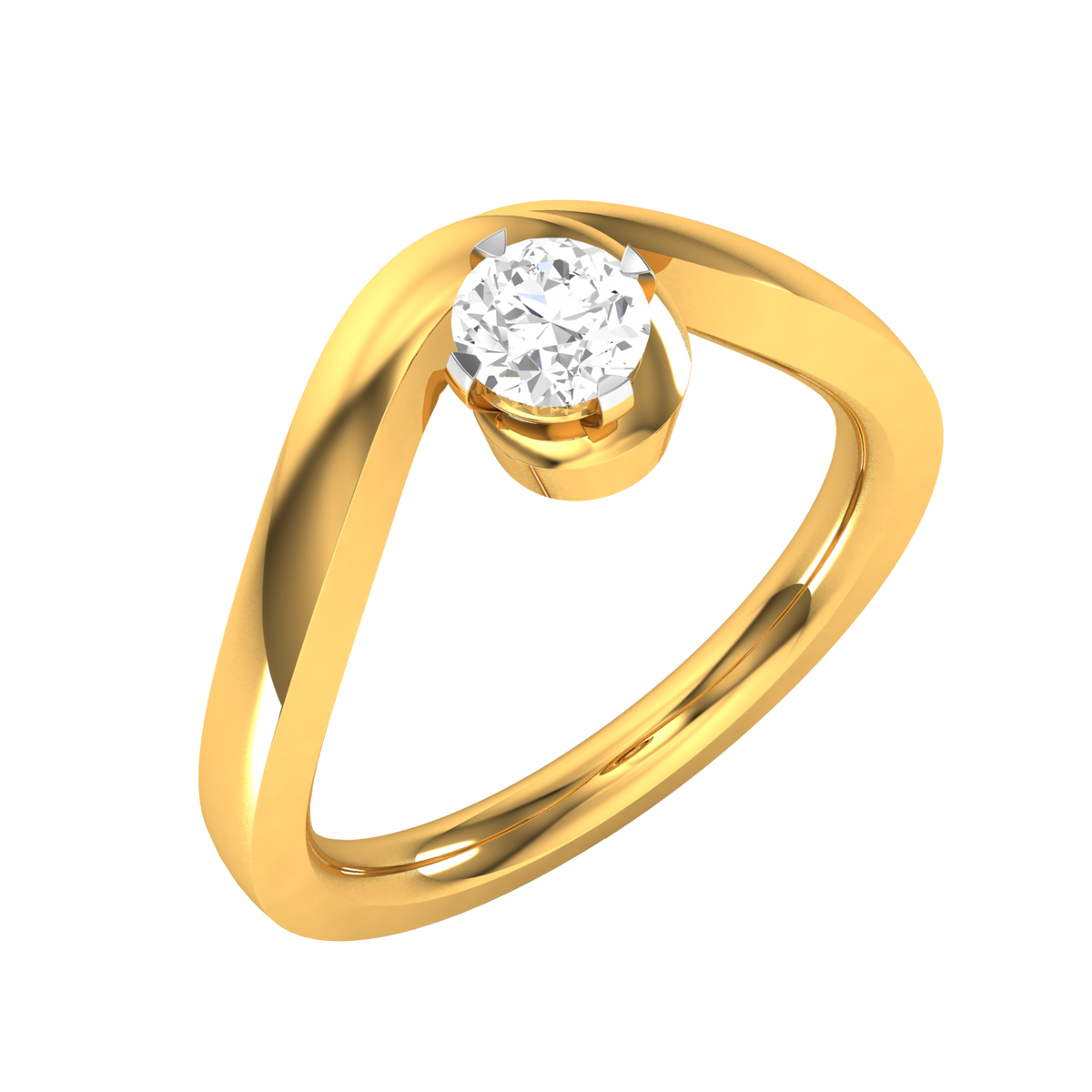 LH-325 — digital ring design render, view 1