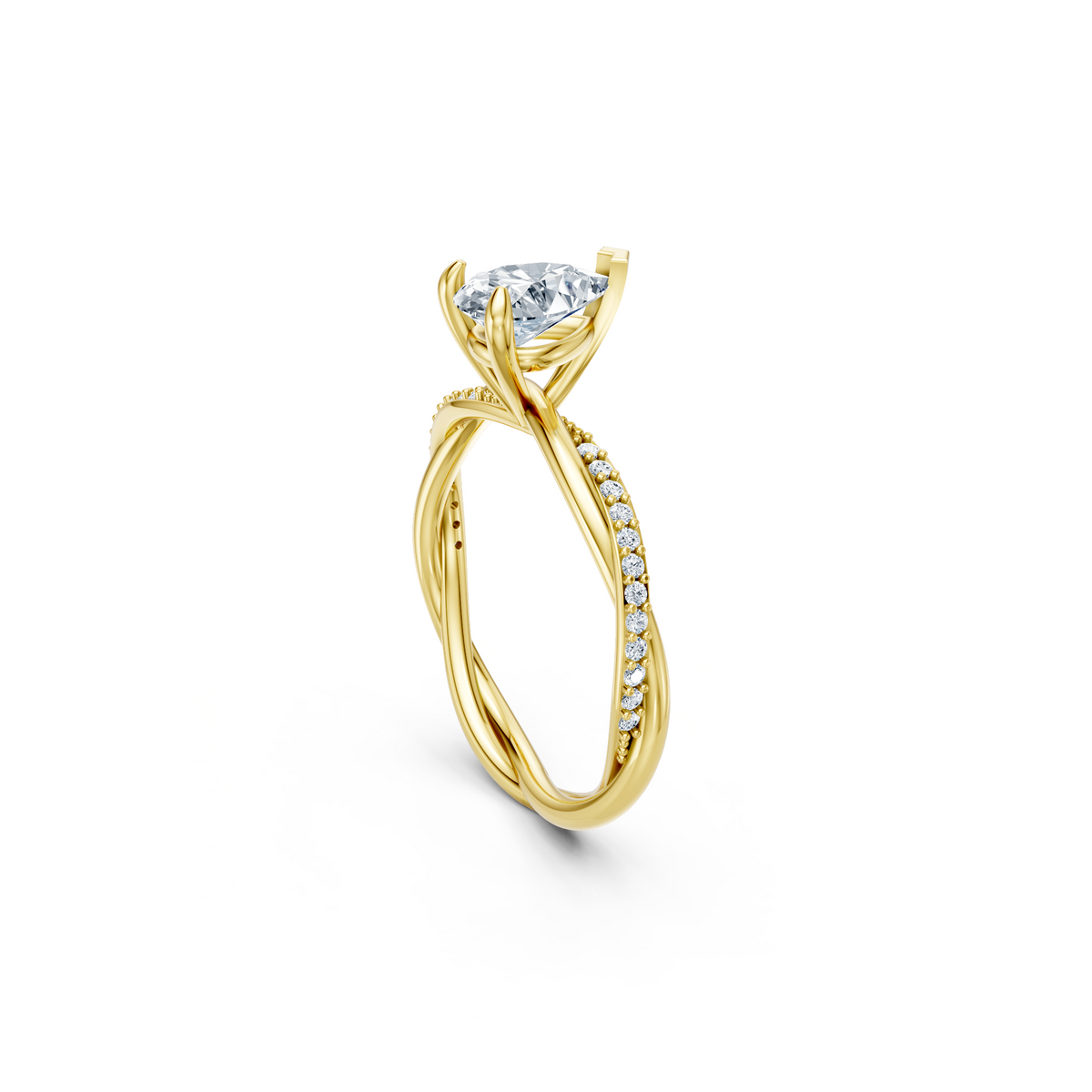 LH-651 — digital ring design render, view 1