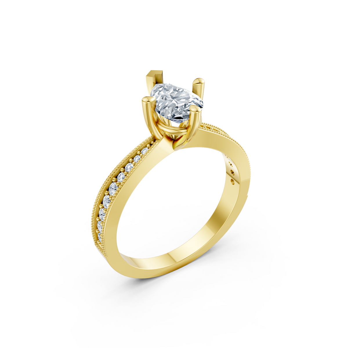 LH-652 — digital ring design render, view 1