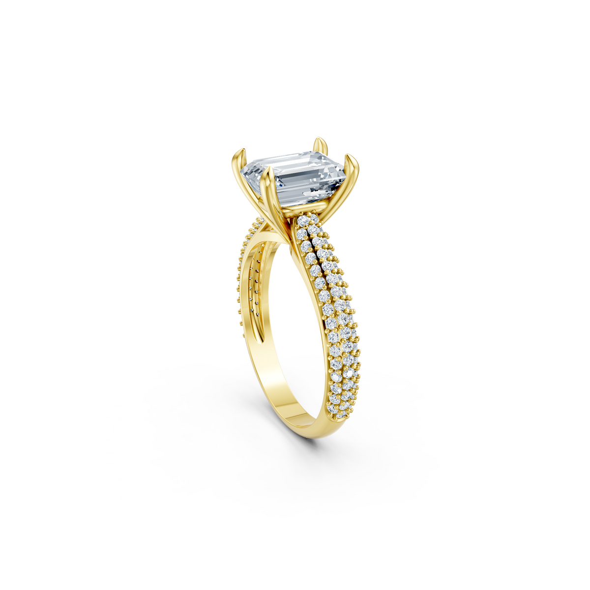 LH-662 — digital ring design render, view 1