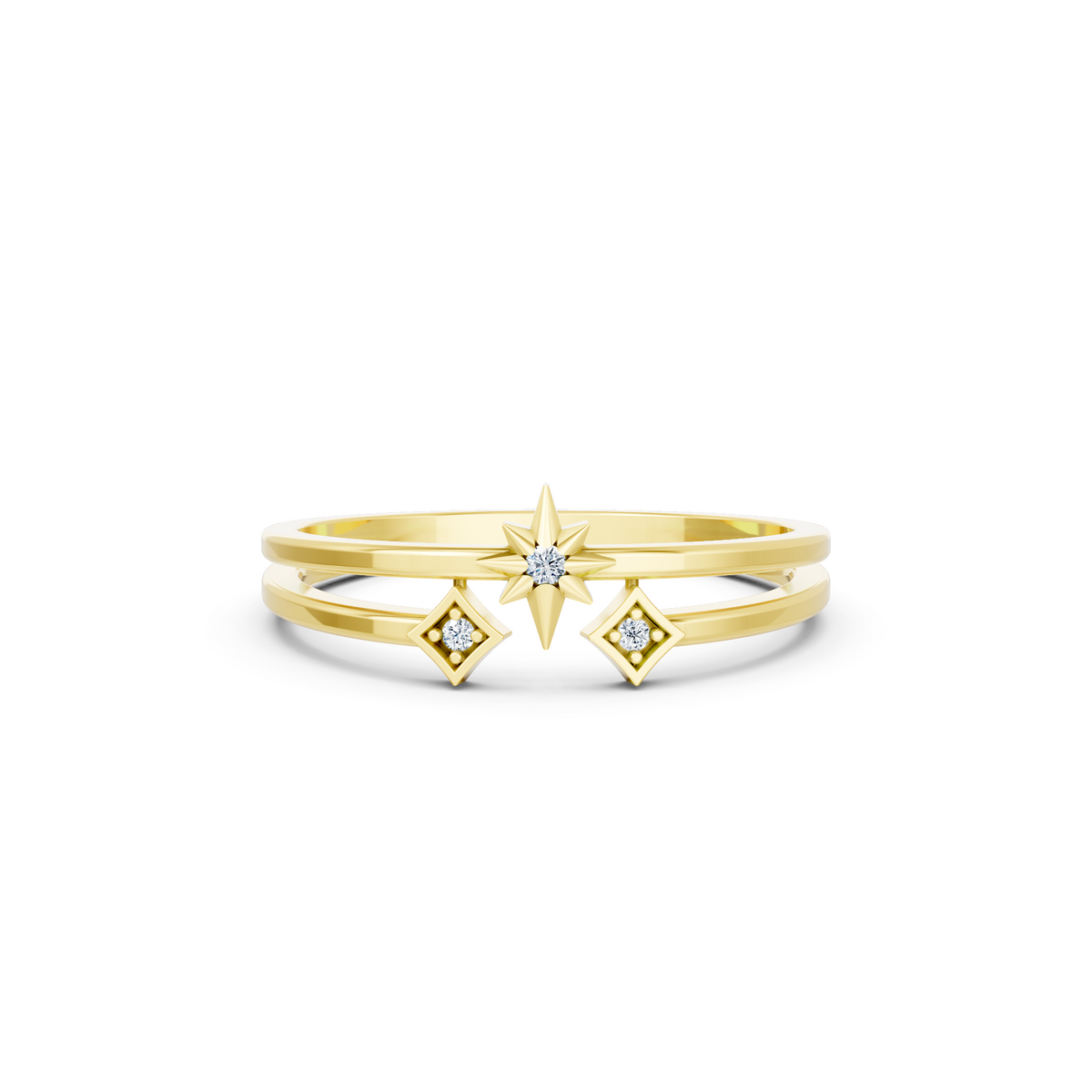 LH-668 — digital ring design render, view 1