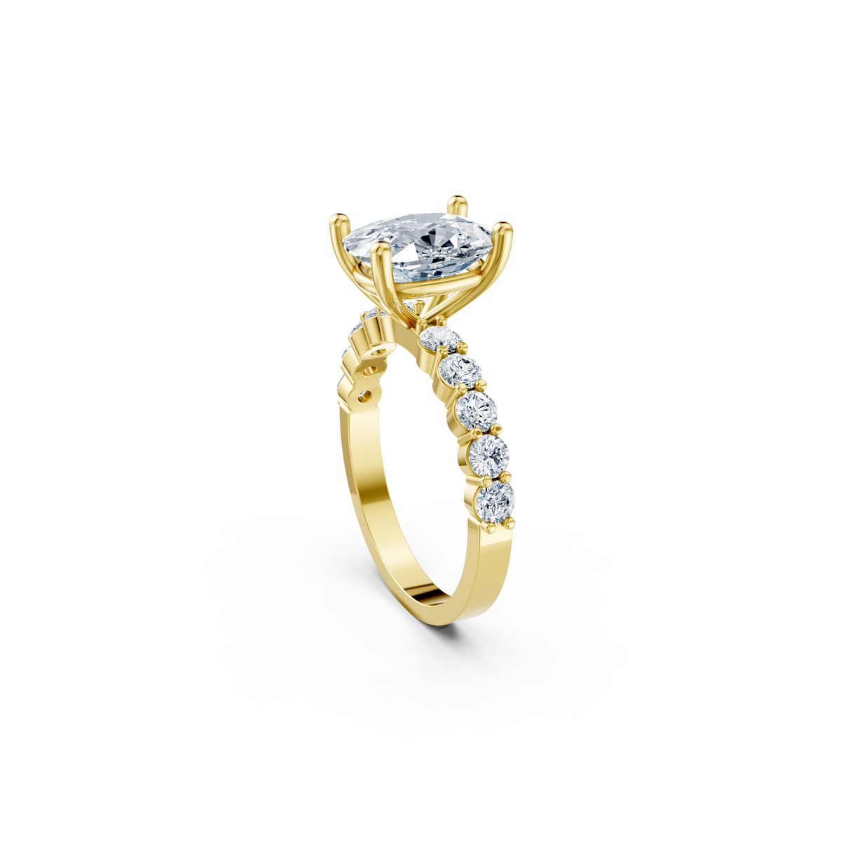 LH-670 — digital ring design render, view 1
