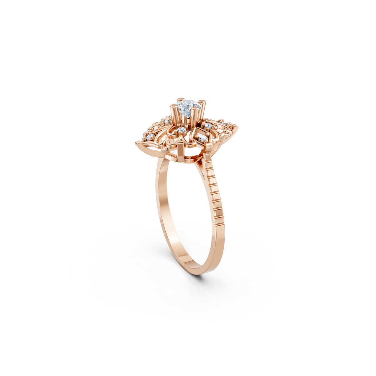 LH-686 — digital ring design render, view 1
