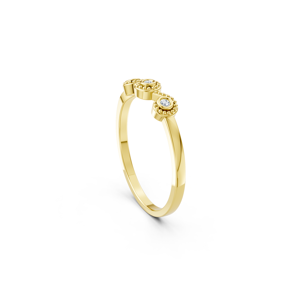 LH-694 — digital ring design render, view 1
