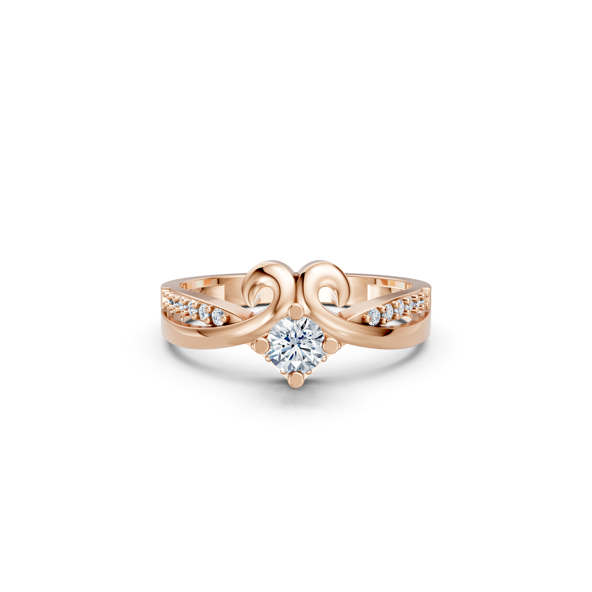 LH-703 — digital ring design render, view 1