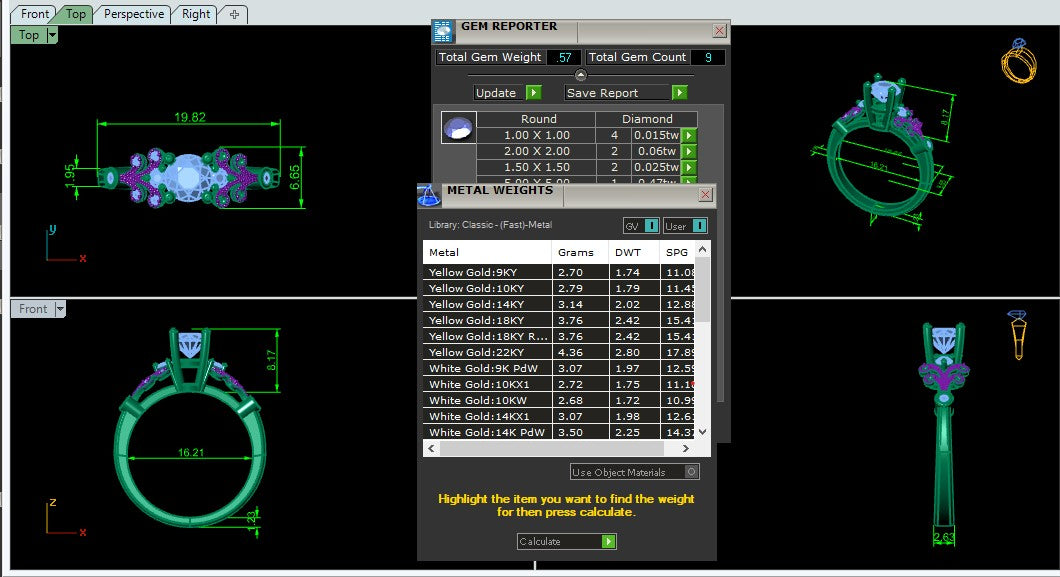 LH-720 supplier render showing ring design R353