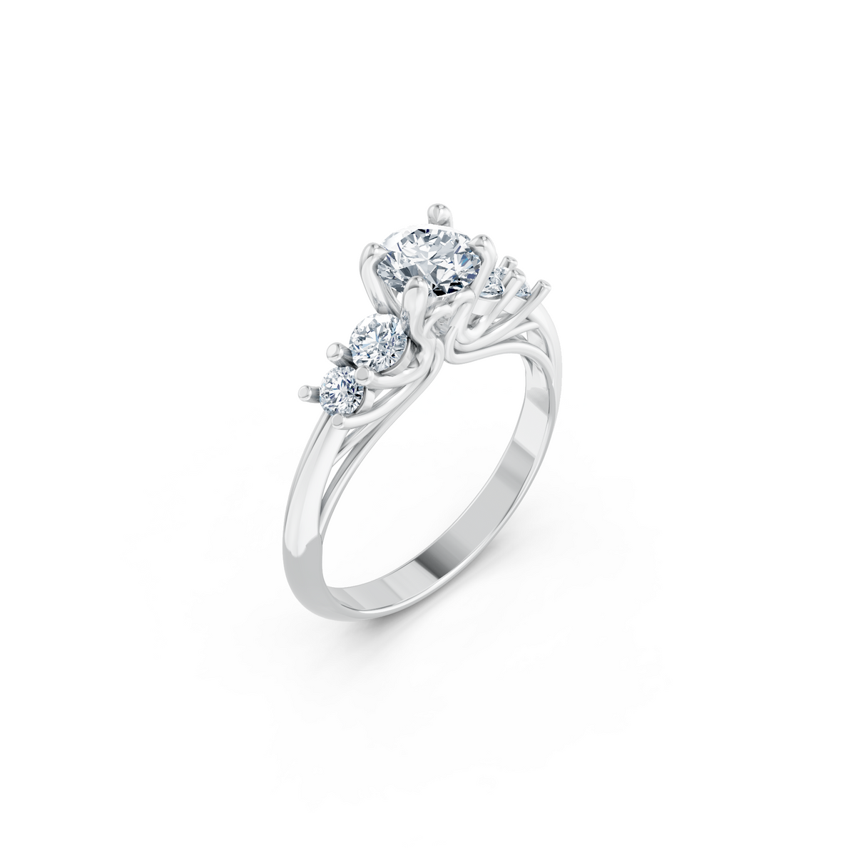 LH-724 — digital ring design render, view 1