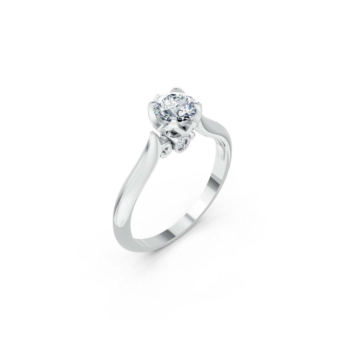 LH-736 — digital ring design render, view 1