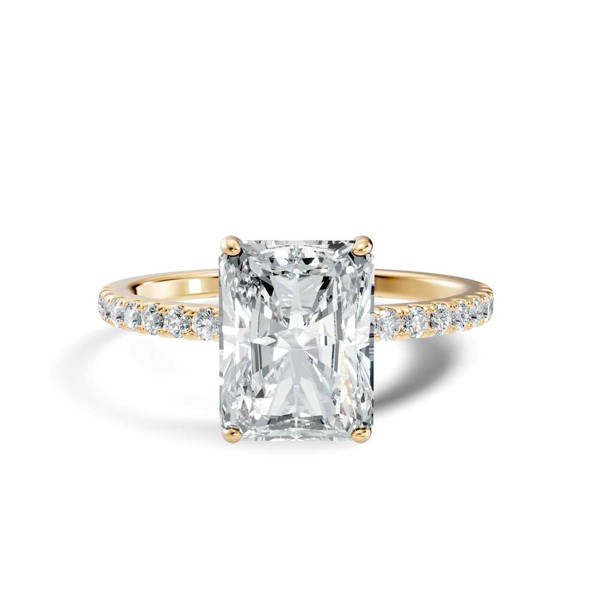 LH-744 — digital ring design render, Product render