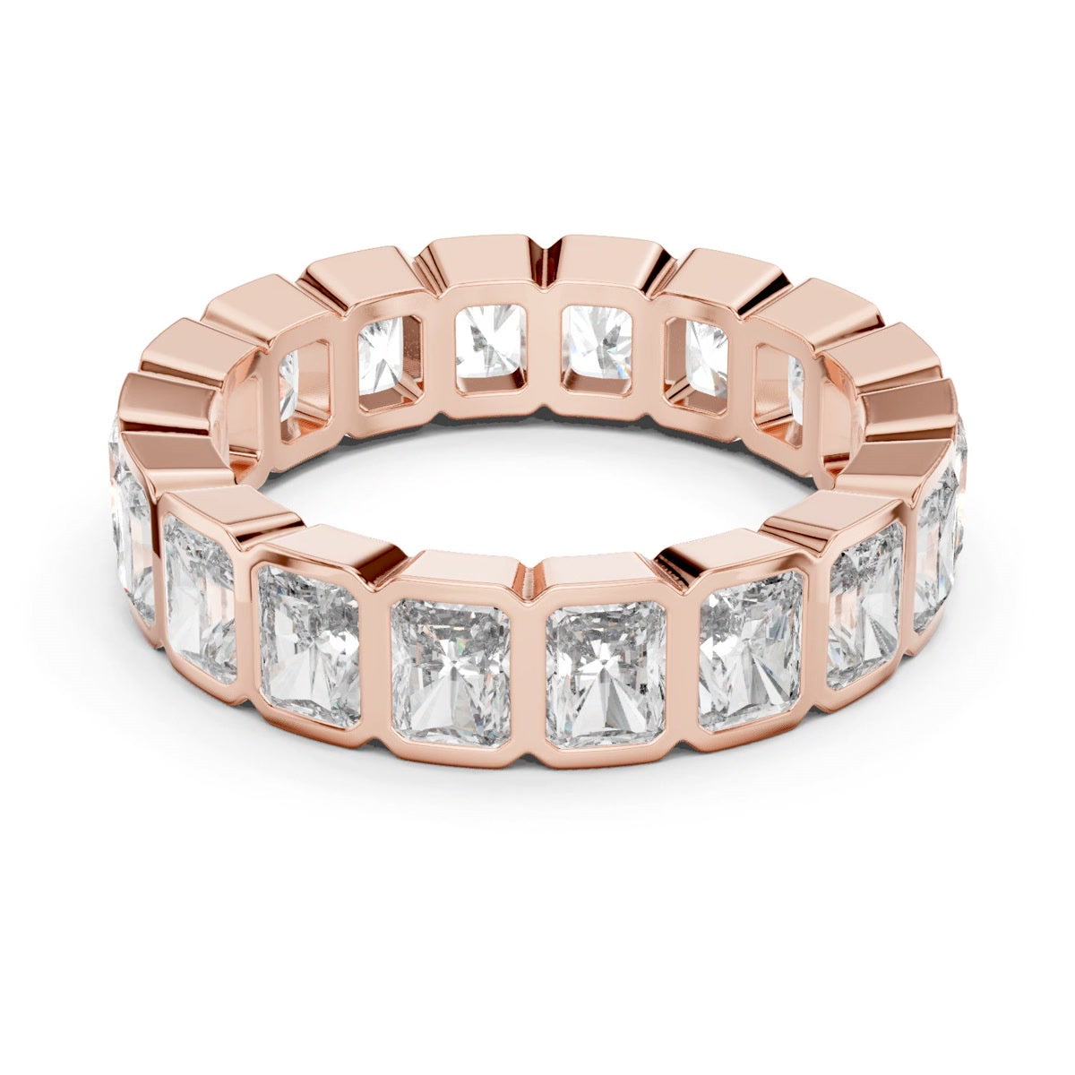 Baguette Bezel-Style Eternity Band — still from the supplied digital video render