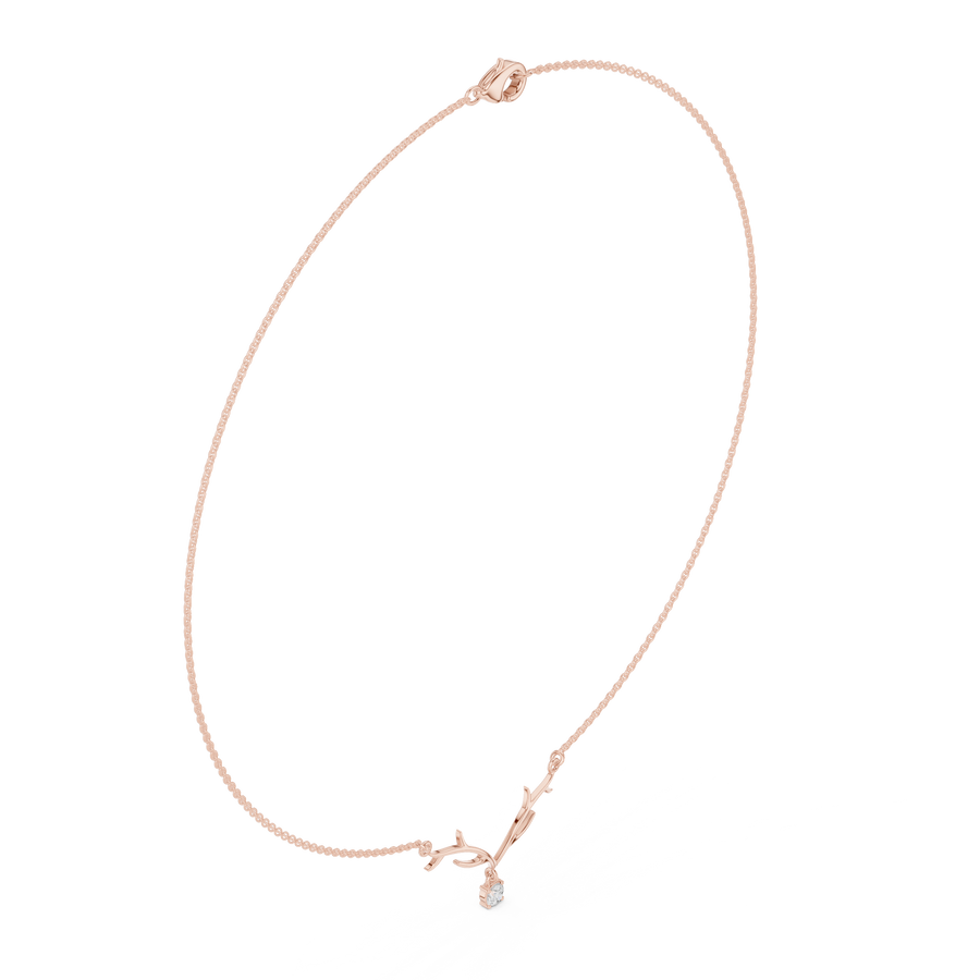 Branch Pendant Necklace — SBWN-033 — digital design render