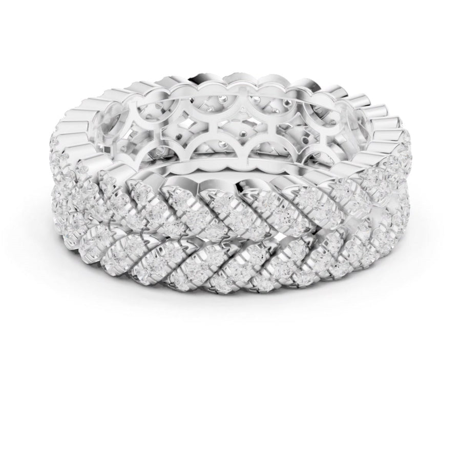 Chevron Weave Band — still from the supplied digital video render