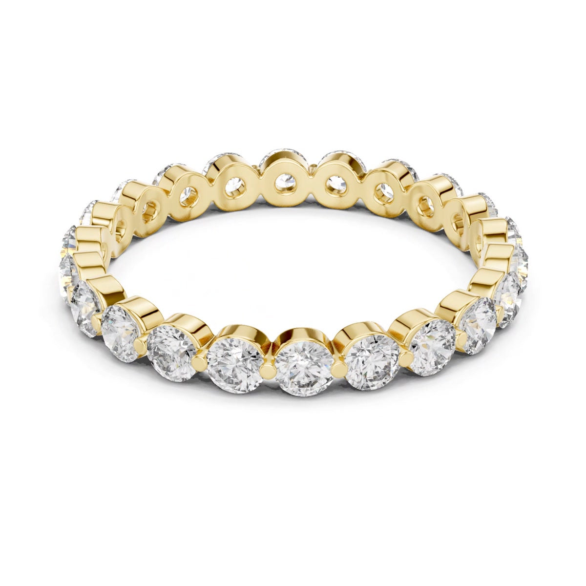 Classic Round Eternity Band — still from the supplied digital video render