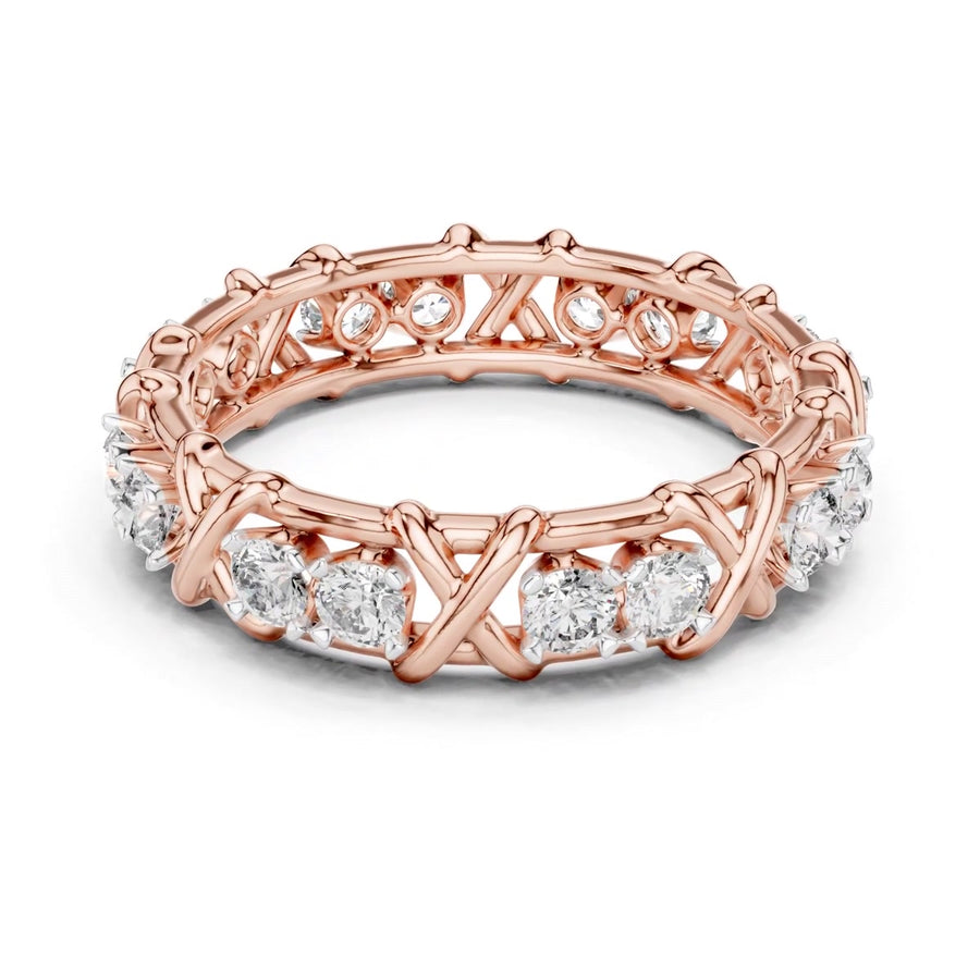 Cross-Gallery Eternity Band — still from the supplied digital video render