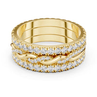 Twist Multi-Row Band — digital render, view 1