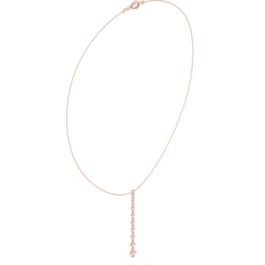 Fine Lariat Necklace — SBWN-028 — digital design render
