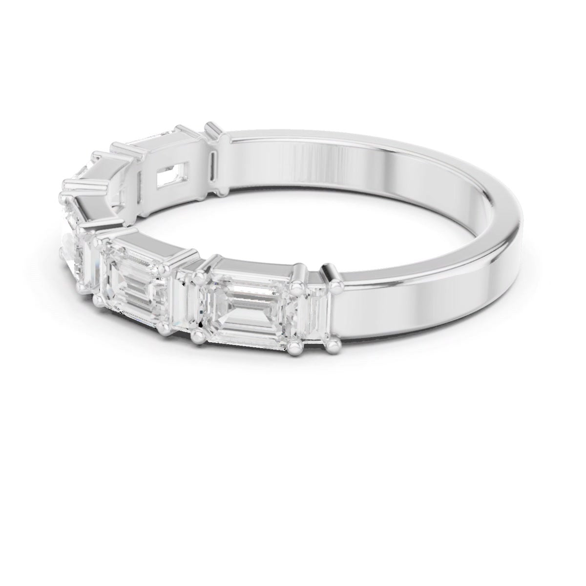 Five-Stone Rectangular Band — still from the supplied digital video render
