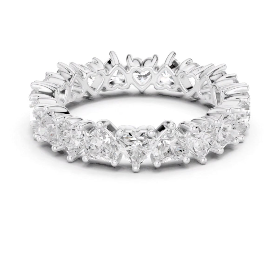 Floral Halo Eternity Band — still from the supplied digital video render