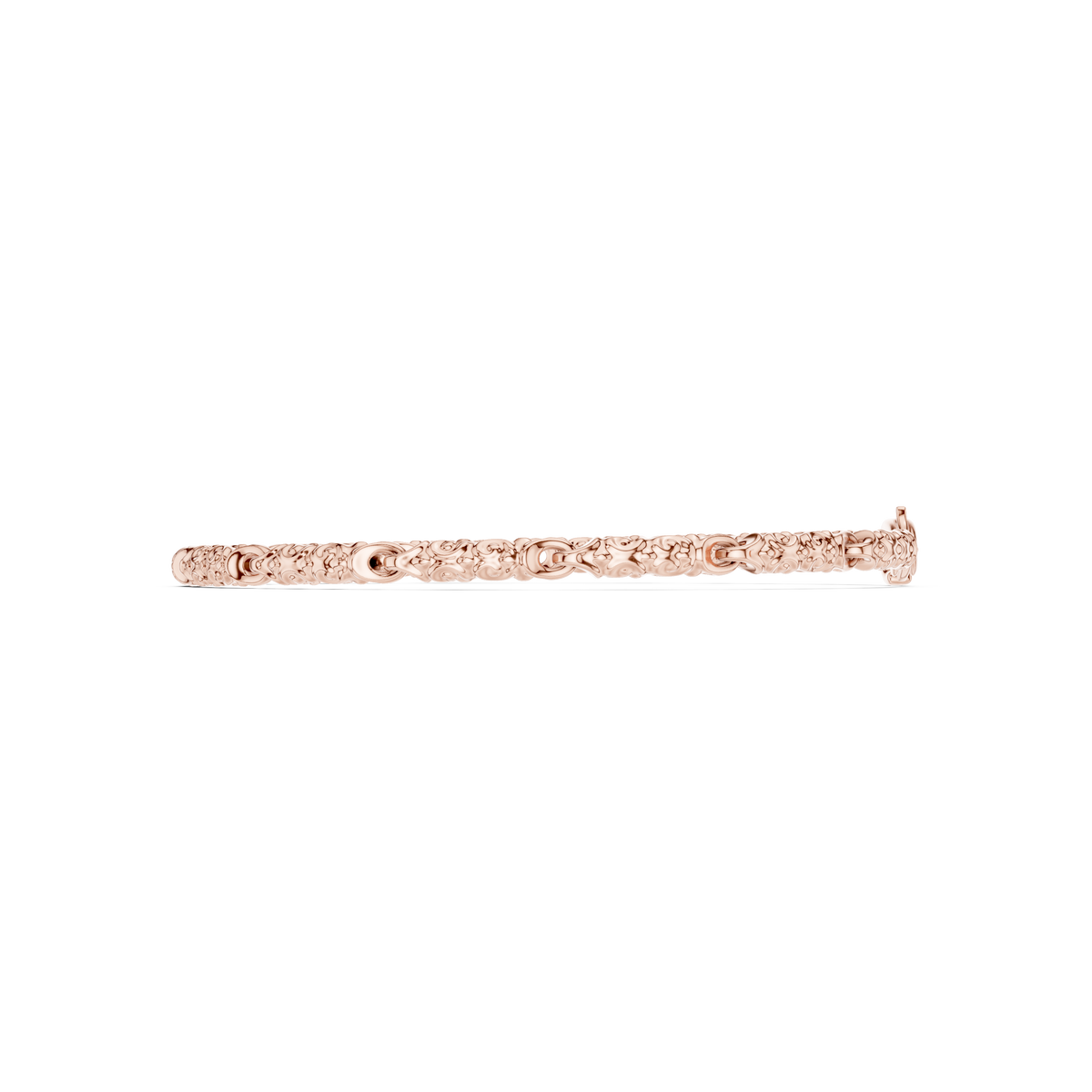 Fine Textured Link Bracelet — B12-603 — supplied digital design render