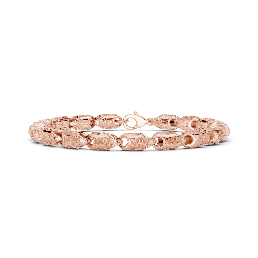 Open Oval Link Bracelet — B12-605 — supplied digital design render