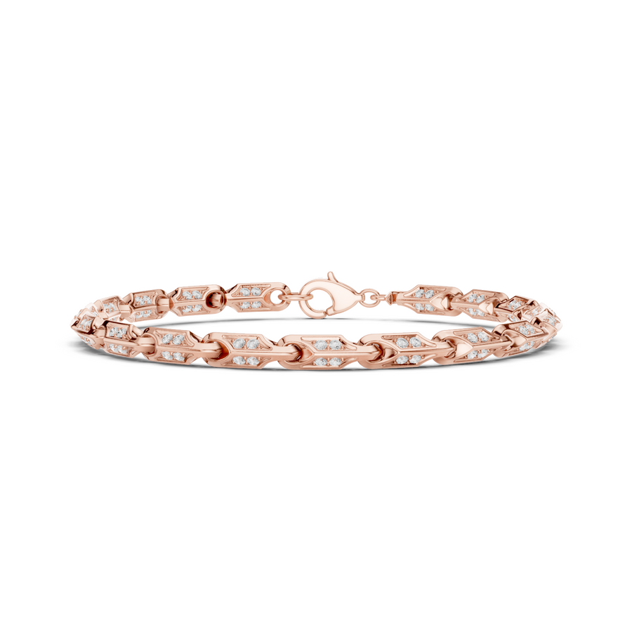 Fine Open Oval Bracelet — B12-610 — supplied digital design render