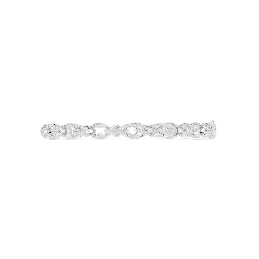 Twist Link Bracelet — B12-613 — supplied digital design render