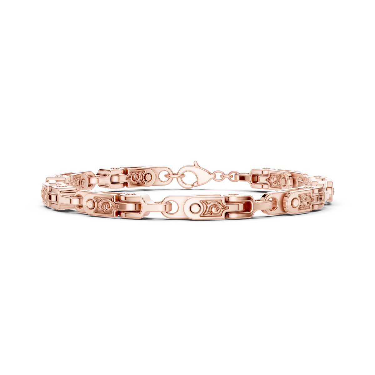 Geometric Station Bracelet — B12-619 — supplied digital design render