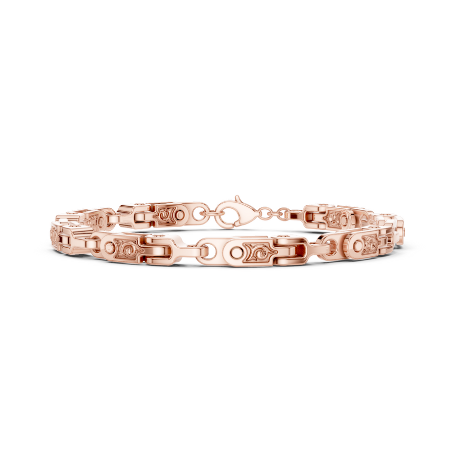 Geometric Station Bracelet — B12-619 — supplied digital design render